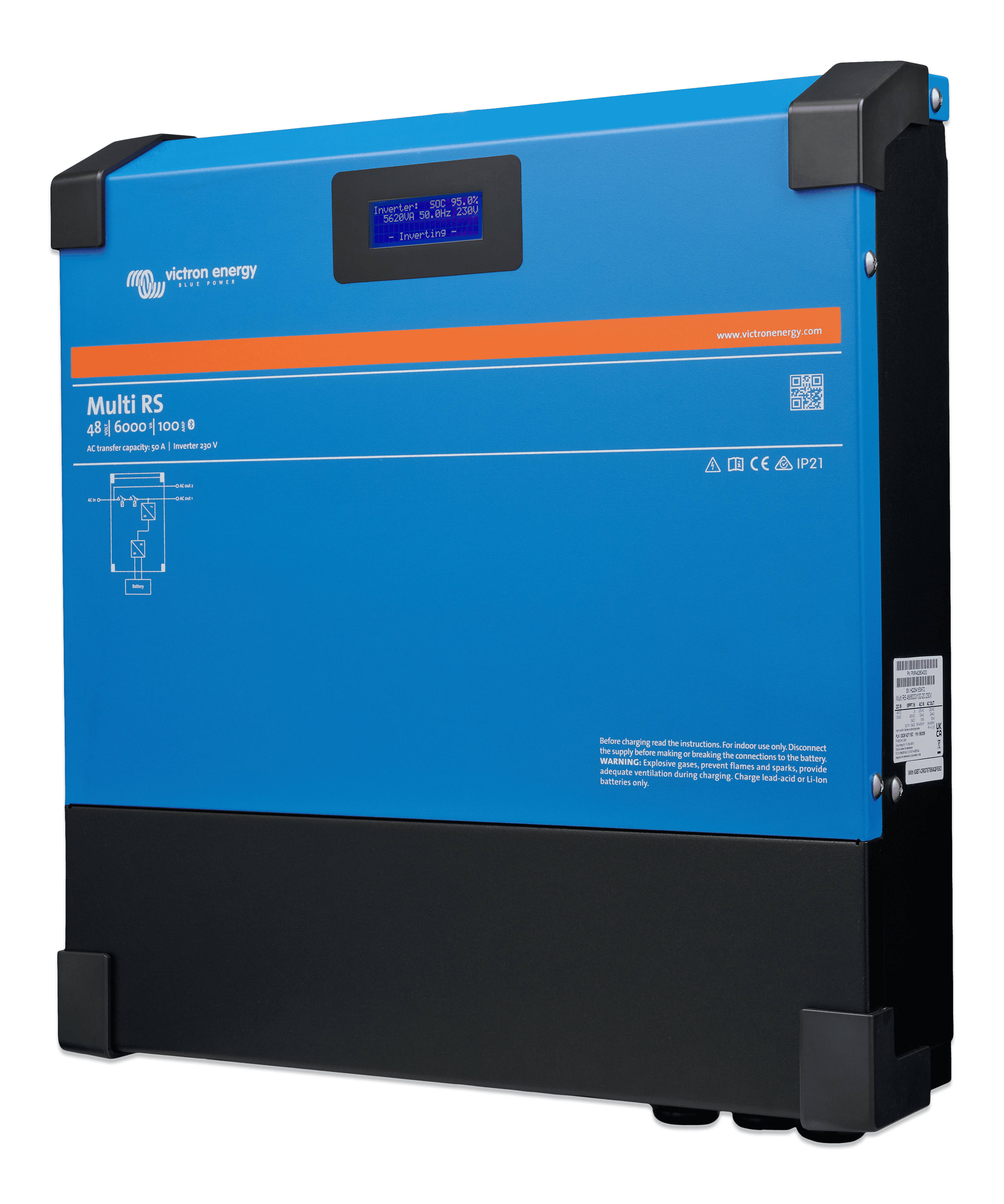 Multi RS 48V 6000VA 100A (Left)  thumbnail