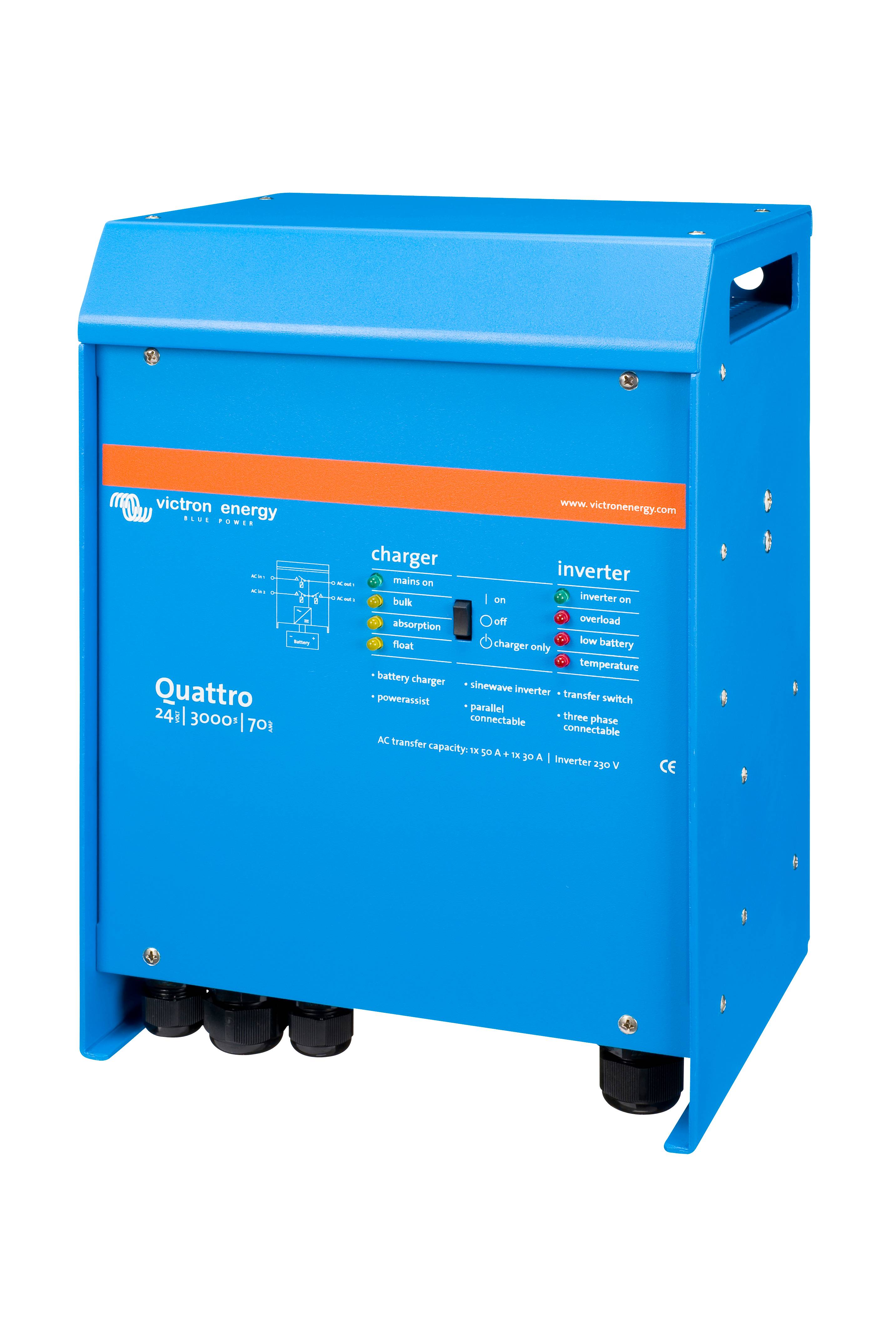 Quattro 24V 3000VA 70A 230 VAC (left) thumbnail