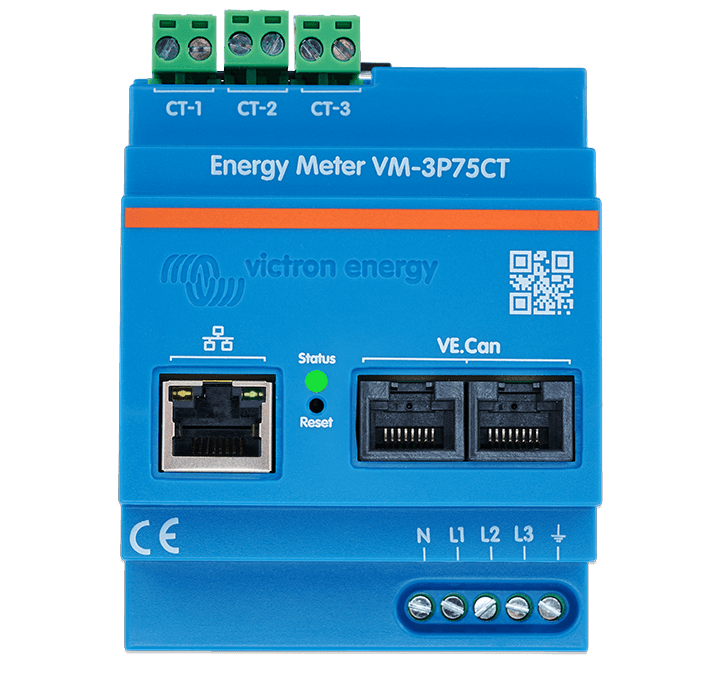 Energy Meters VM-3P75CT, VM-3P5A, ET112, ET340, EM24 Ethernet & EM540
