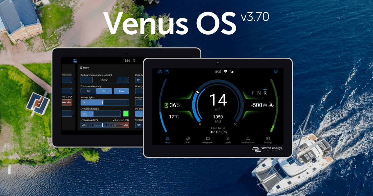 Introducing Venus OS 3.70