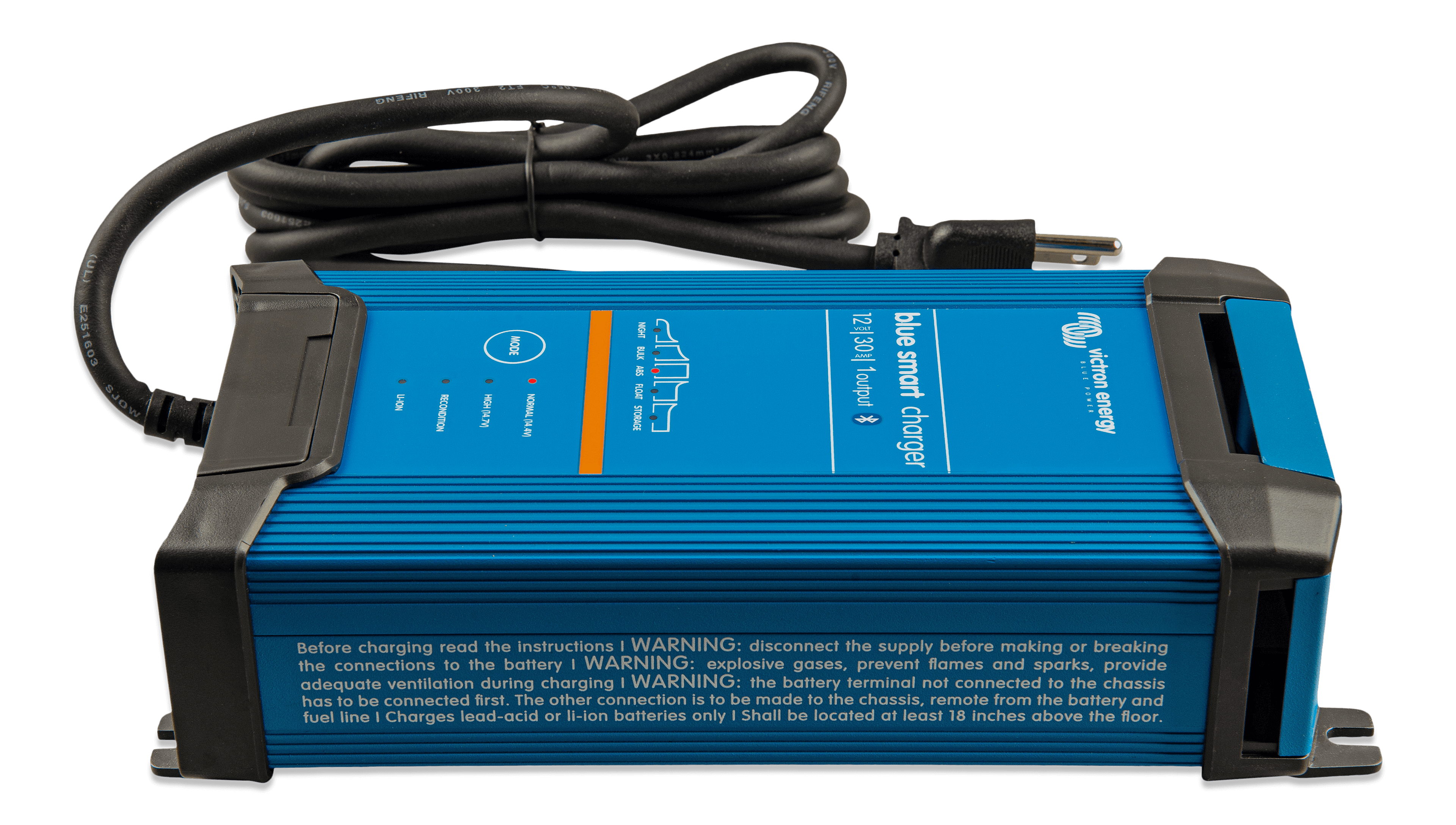 Blue Smart IP22 Charger 12V 30A (1) 120V (side1) thumbnail