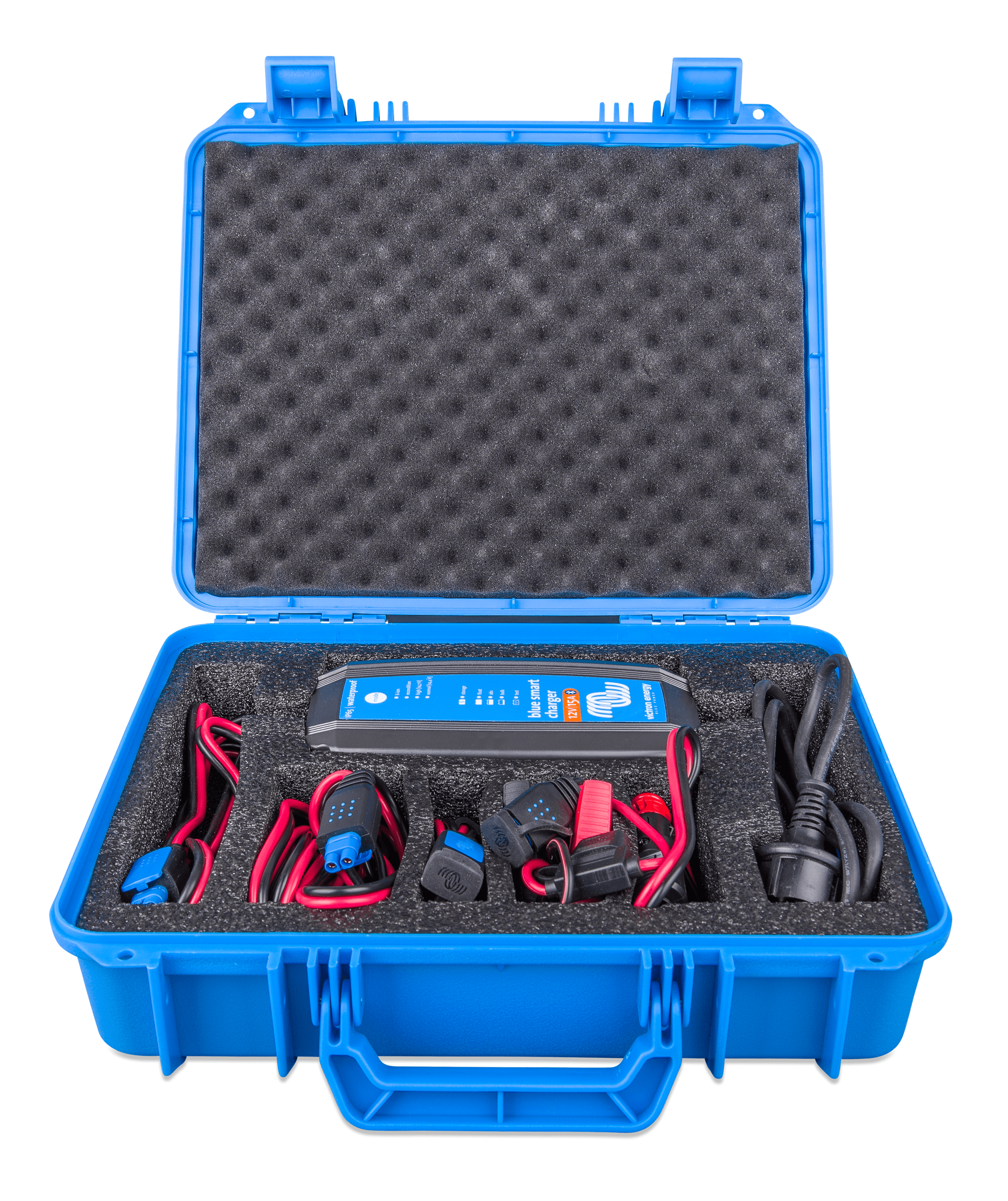 BPC940100100 Carry Case for BPC chargers and accessories (up to 12/15 and 24/8) (open with charger) thumbnail