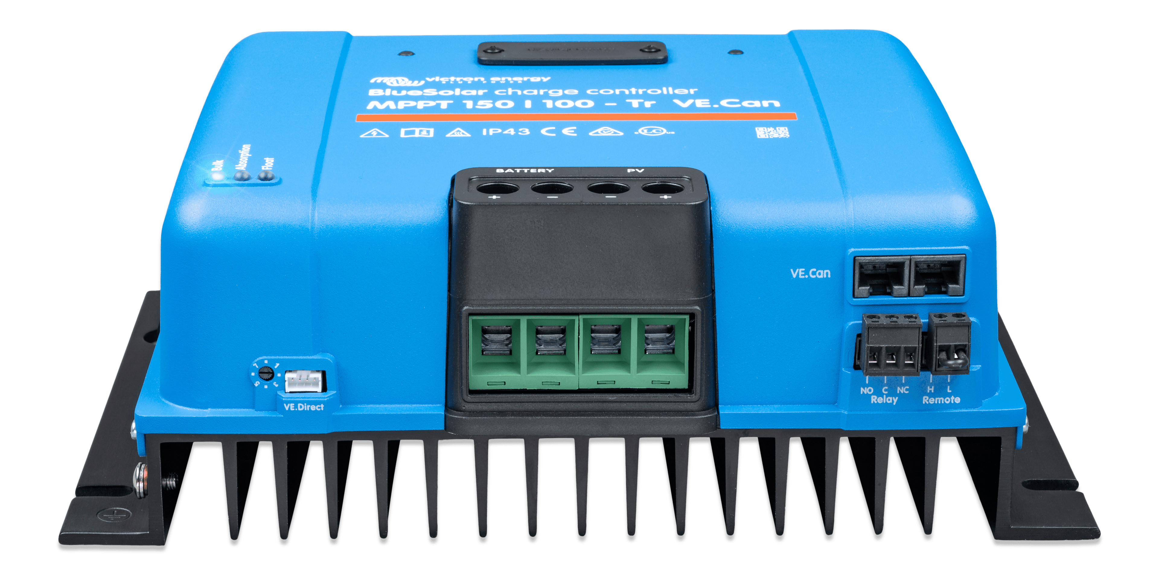 BlueSolar MPPT charge controller 150/100-Tr VE.Can (front) thumbnail