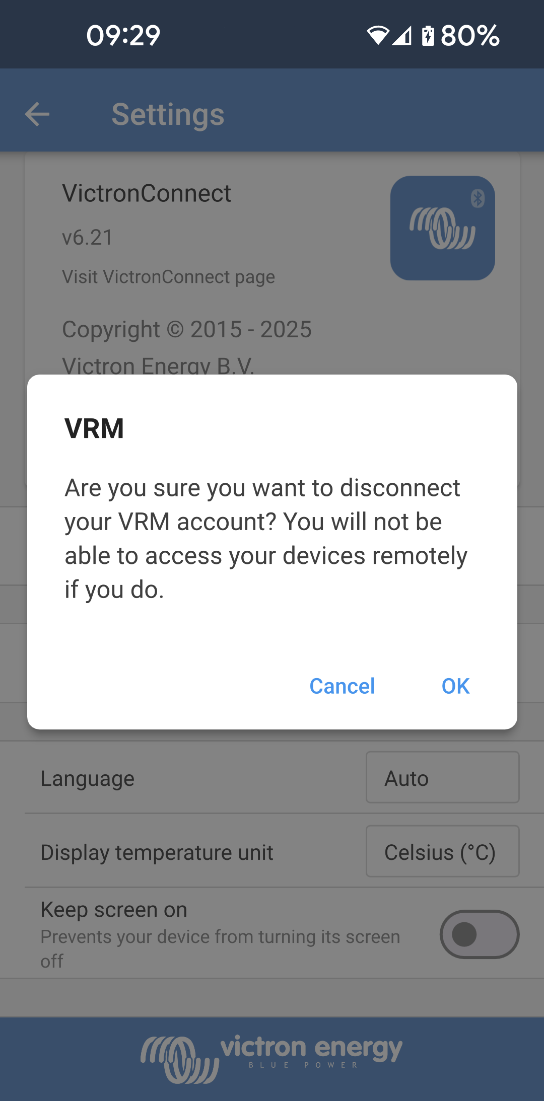 VictronConnect_VCR_Confirm_signout.png